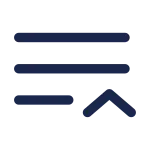 List Up Minimalistic SVG Icon